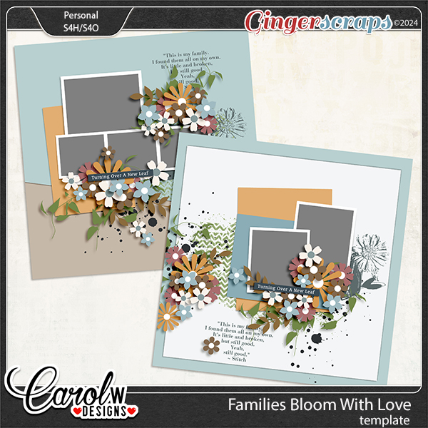 Families Bloom With Love-Template