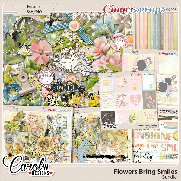 Flowers Bring Smiles-Bundle