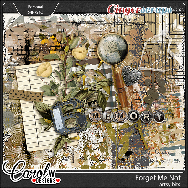 Forget Me Not-Artsy bits