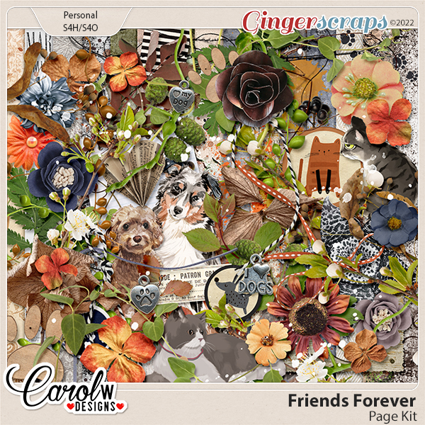 Friends Forever-Page Kit