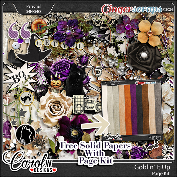 Goblin' It Up-Page Kit