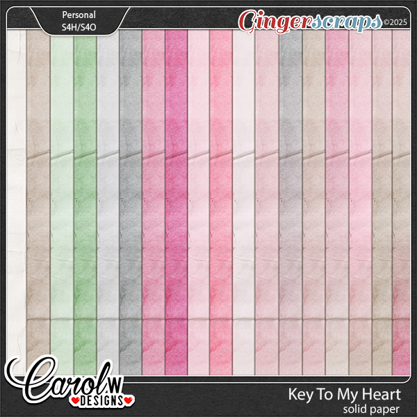 Key To My Heart-Solid papers