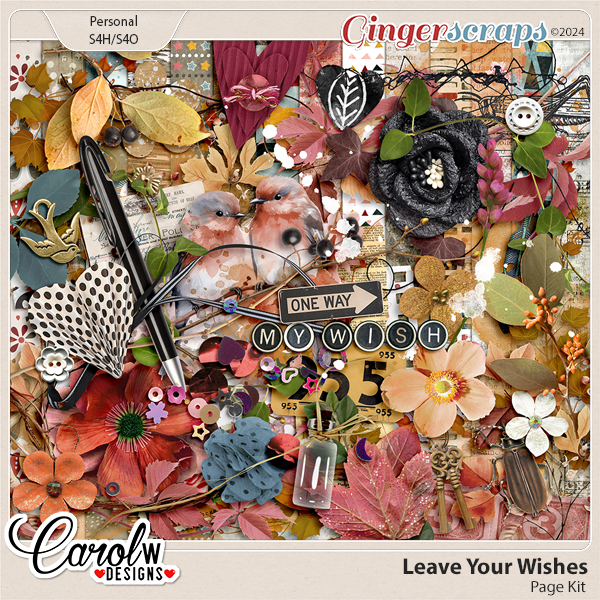 Leave your wishes-Page Kit