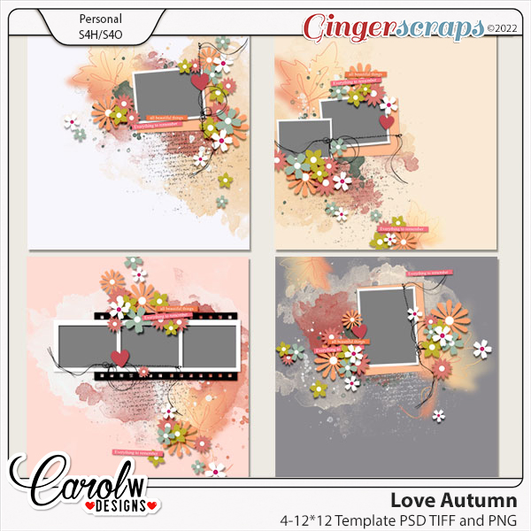 Love Autumn-Templates