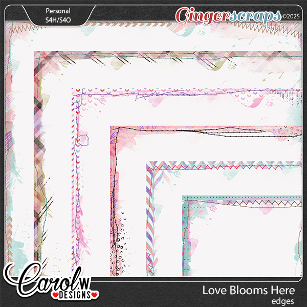 Love Blooms Here-Edges