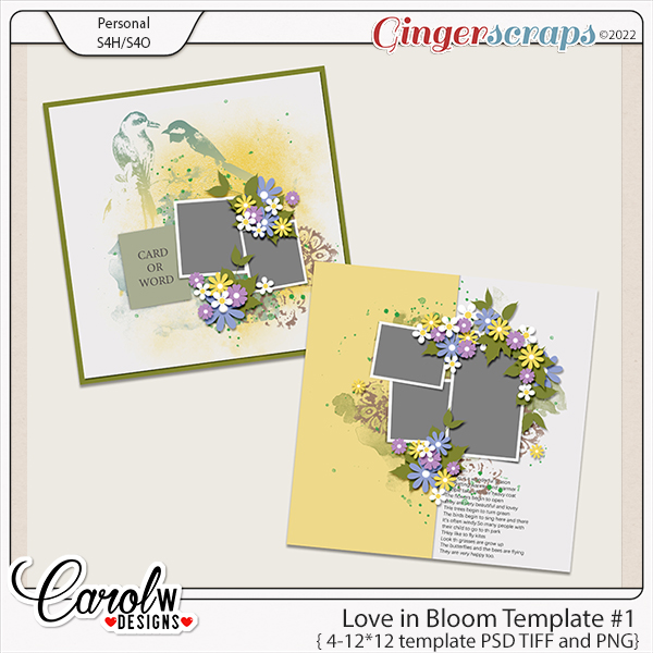Love in Bloom-Template #1