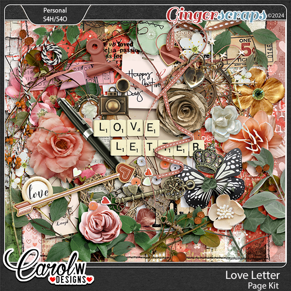 Love Letter-Page Kit
