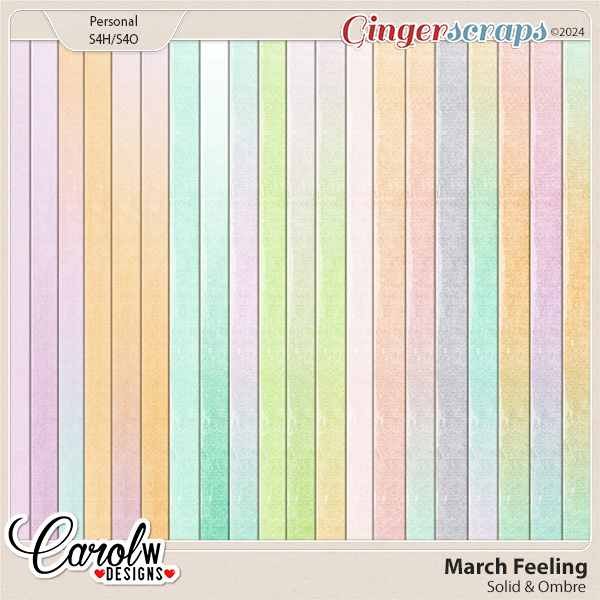March Feeling-Solid & Ombre