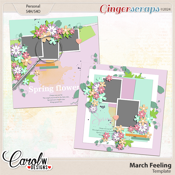 March Feeling-Template
