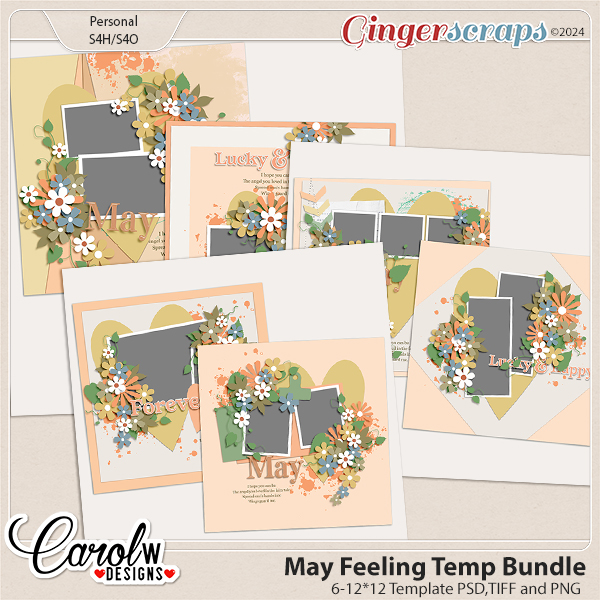 May Feeling-Template Bundle