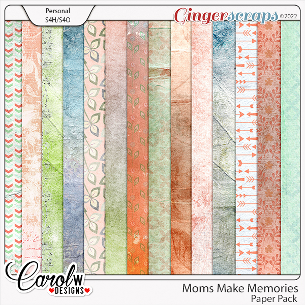 Moms Make Memories-Paper Pack