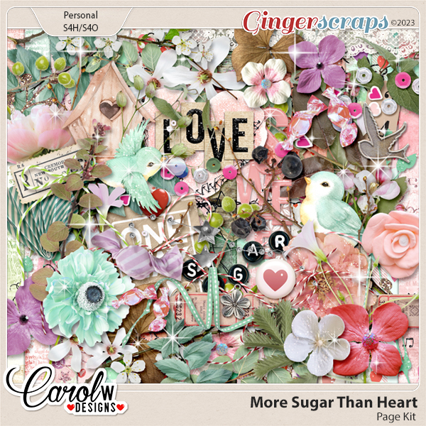 More Sugar Than Heart-Page Kit