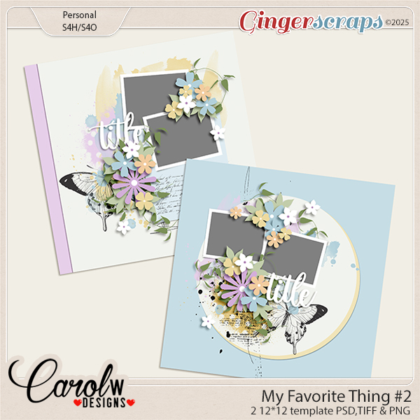 My Favorite Thing-Template Vol 2