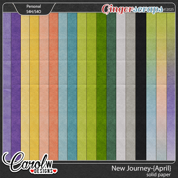 New Journey-{April}-Solid papers