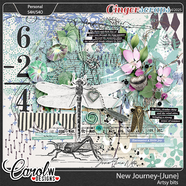 New Journey-{June}-Artsy bits