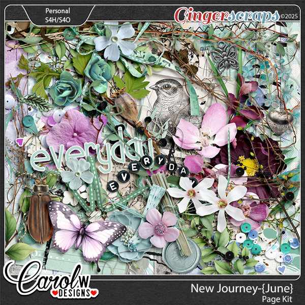 New Journey-{June}-Page Kit