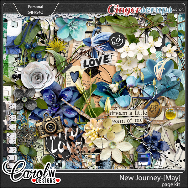 New Journey-{May}-Page Kit