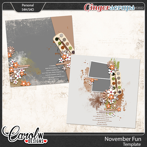 November Fun-Template