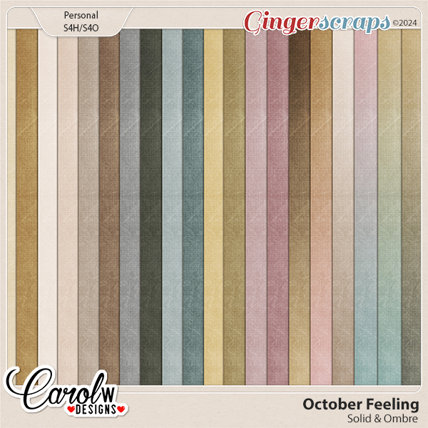 October Feeling-Solid & Ombre