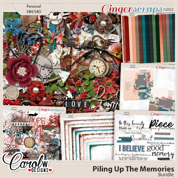 Piling Up The Memories-Bundle ONLY CT