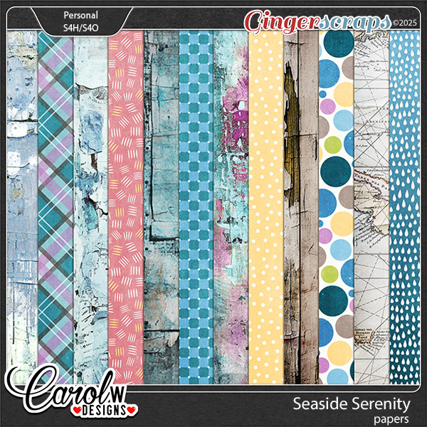 Seaside Serenity-Papers