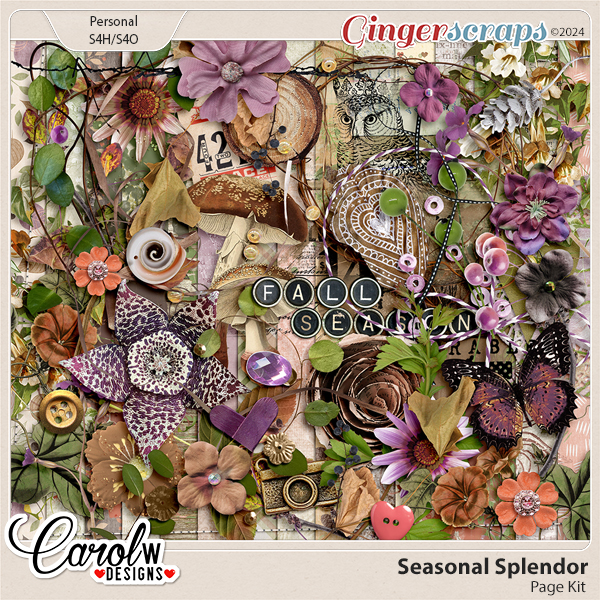 Seasonal Splendor-Page Kit