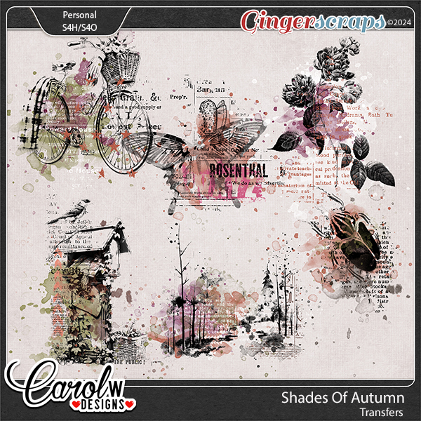 Shades Of Autumn-Transfers