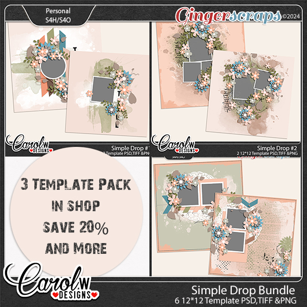 Simple Drop-Template Bundle
