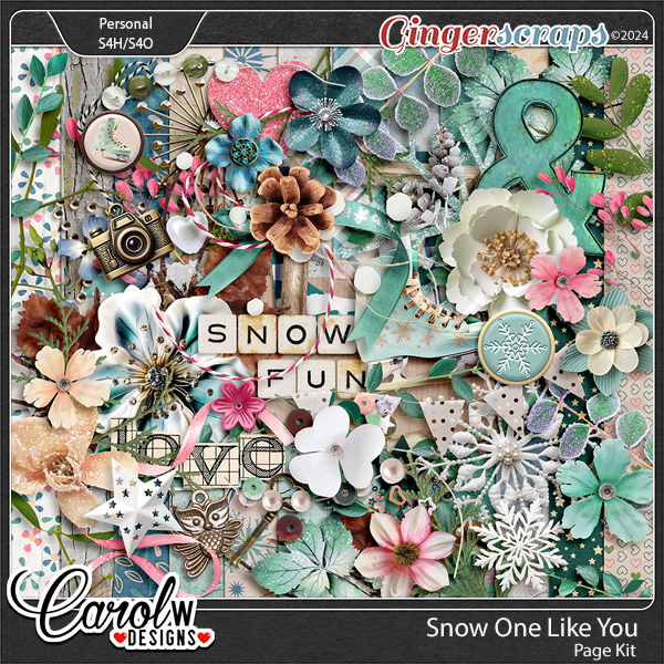 Snow One Like You-Page Kit