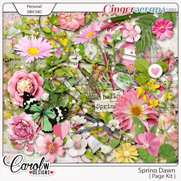 Spring Dawn-Page Kit