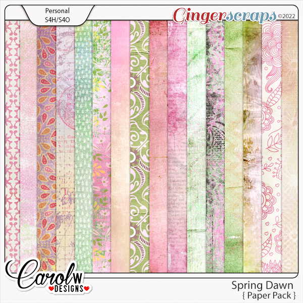 Spring Dawn-Paper Pack