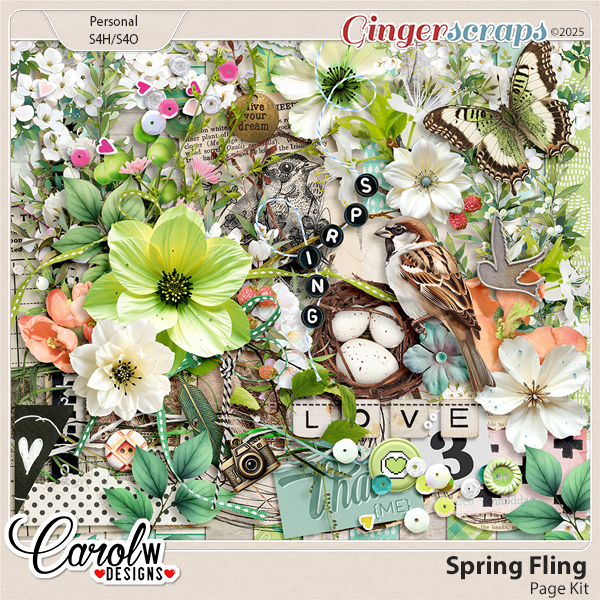 Spring Fling-Page Kit