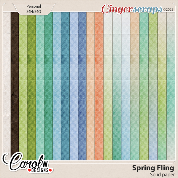 Spring Fling-Solid paper