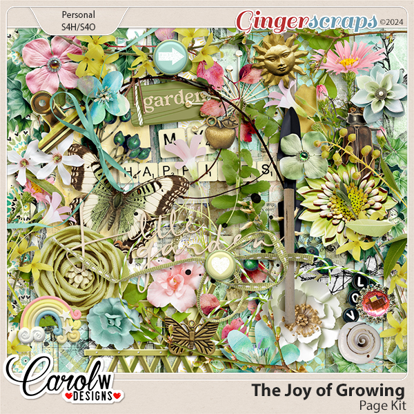 The Joy of Growing-Page Kit