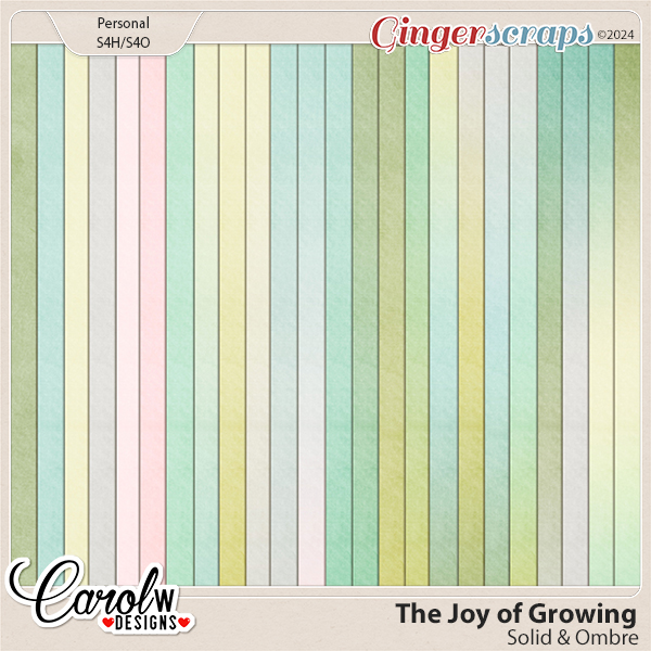 The Joy of Growing-Solid & Ombre
