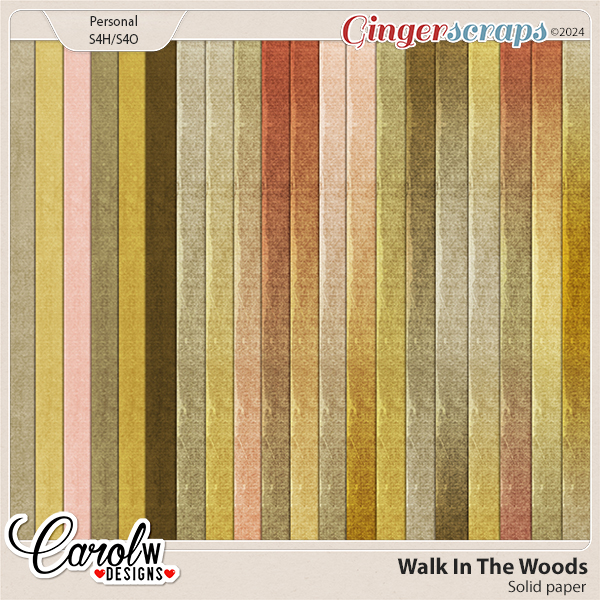 Walk In The Woods-Solid paper