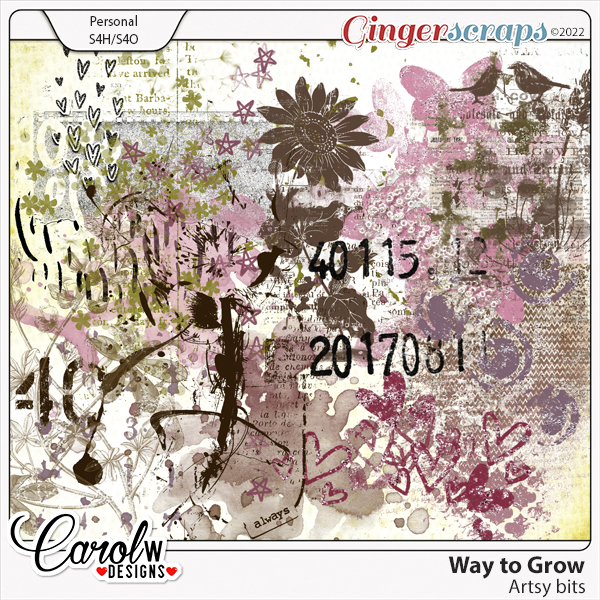 Way To Grow-Artsy bits