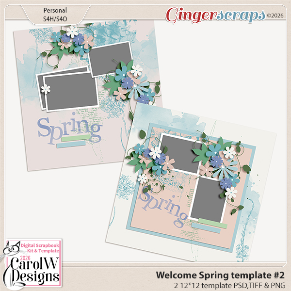 Welcome Spring-Template #2