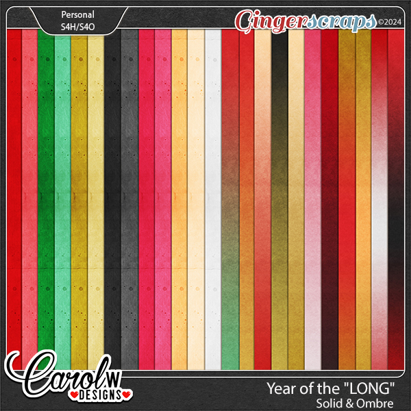 Year of the "LONG"-Solid & Ombre
