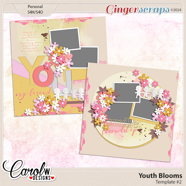 Youth Blooms-Template #2