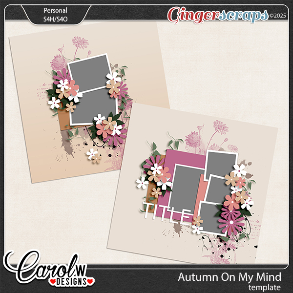 Autumn On My Mind-Template