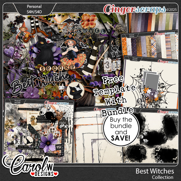Best Witches-Collection+Free Template
