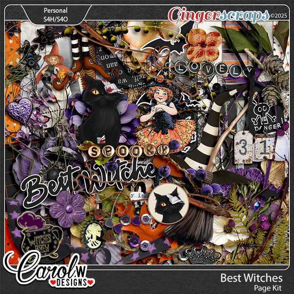 Best Witches-Page Kit