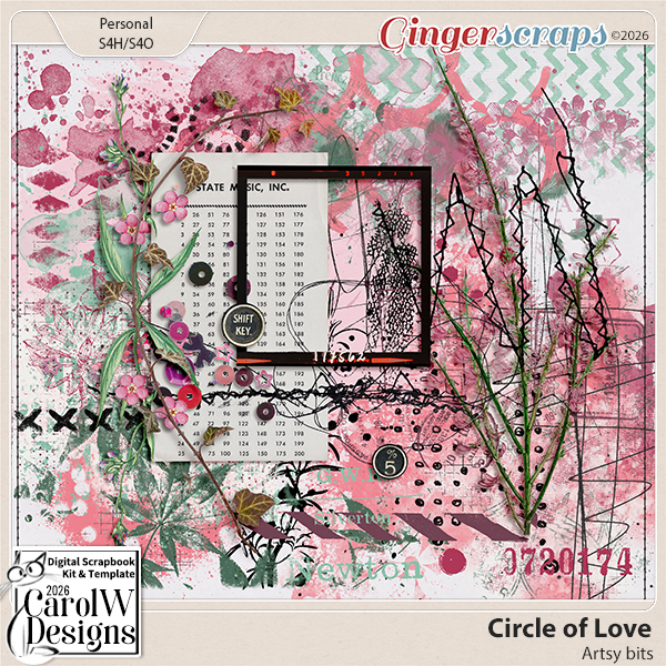 Circle of Love-Artsy bits