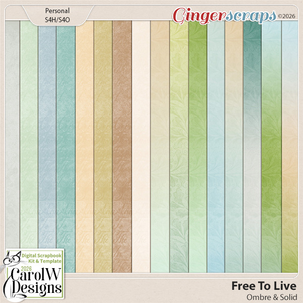 Free To Live Ombre & Solid