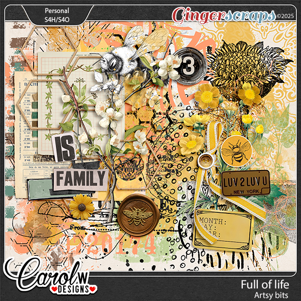 Full of life-Artsy bits