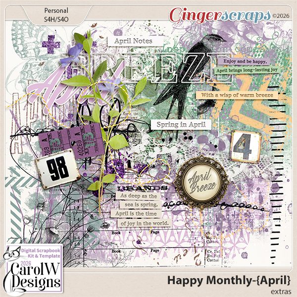Happy Monthly-{April} Extras