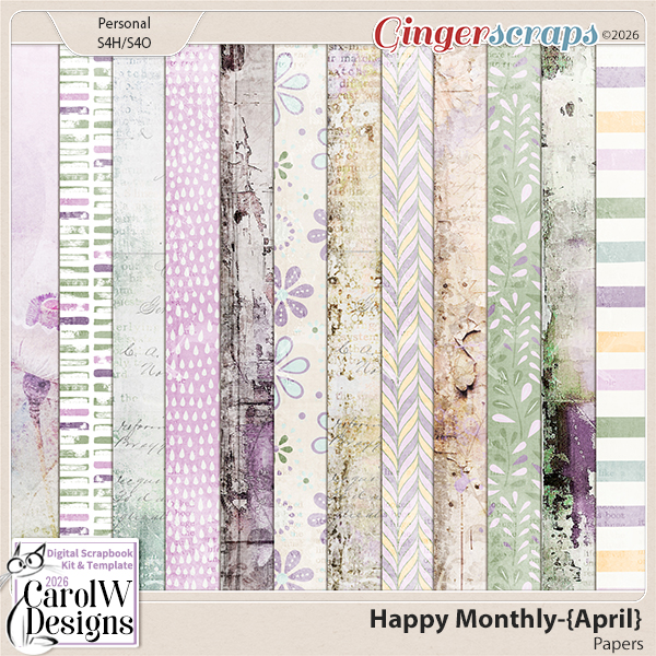 Happy Monthly-{April} Papers