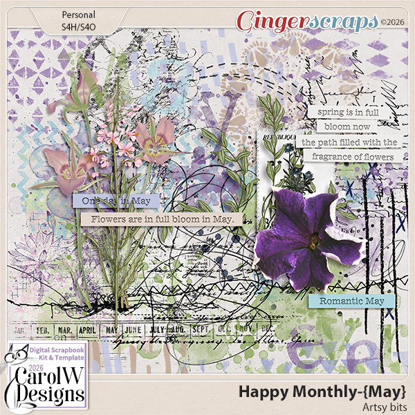 Happy Monthly-{May}-Artsy bits