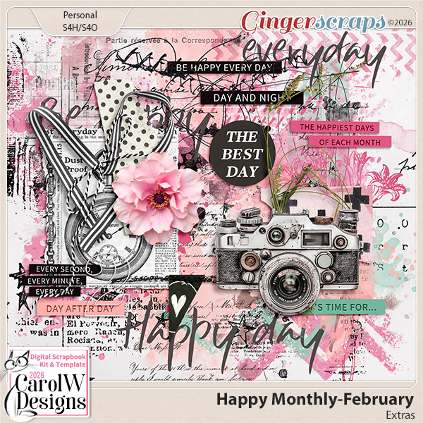 Happy Monthly-{February} Extras